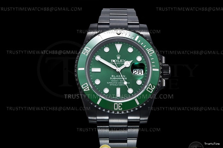 0725 ROLSUB0425A – Blaken Sub 116610LV PVD SS Black V6F V2 VS Cozy 1051